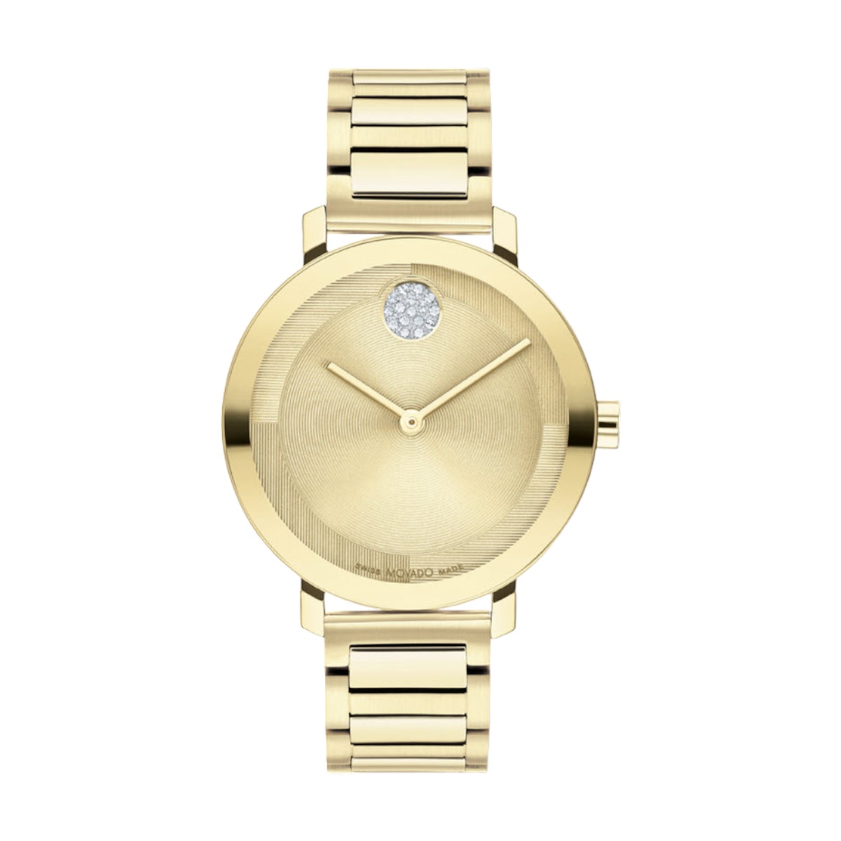 Movado Bold Evolution 2.0 34mm Watch, Yellow Gold Tone Dial