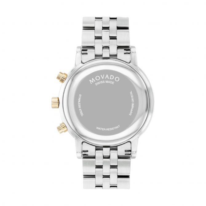 Movado Museum Classic Chronograph 42mm Watch, Black Dial | 0607777