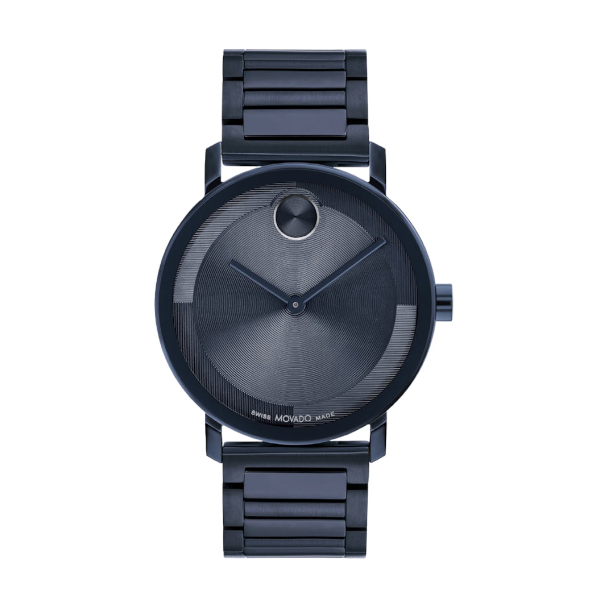 Movado Bold Evolution 2.0 40mm Watch, Glossy Blue Dial