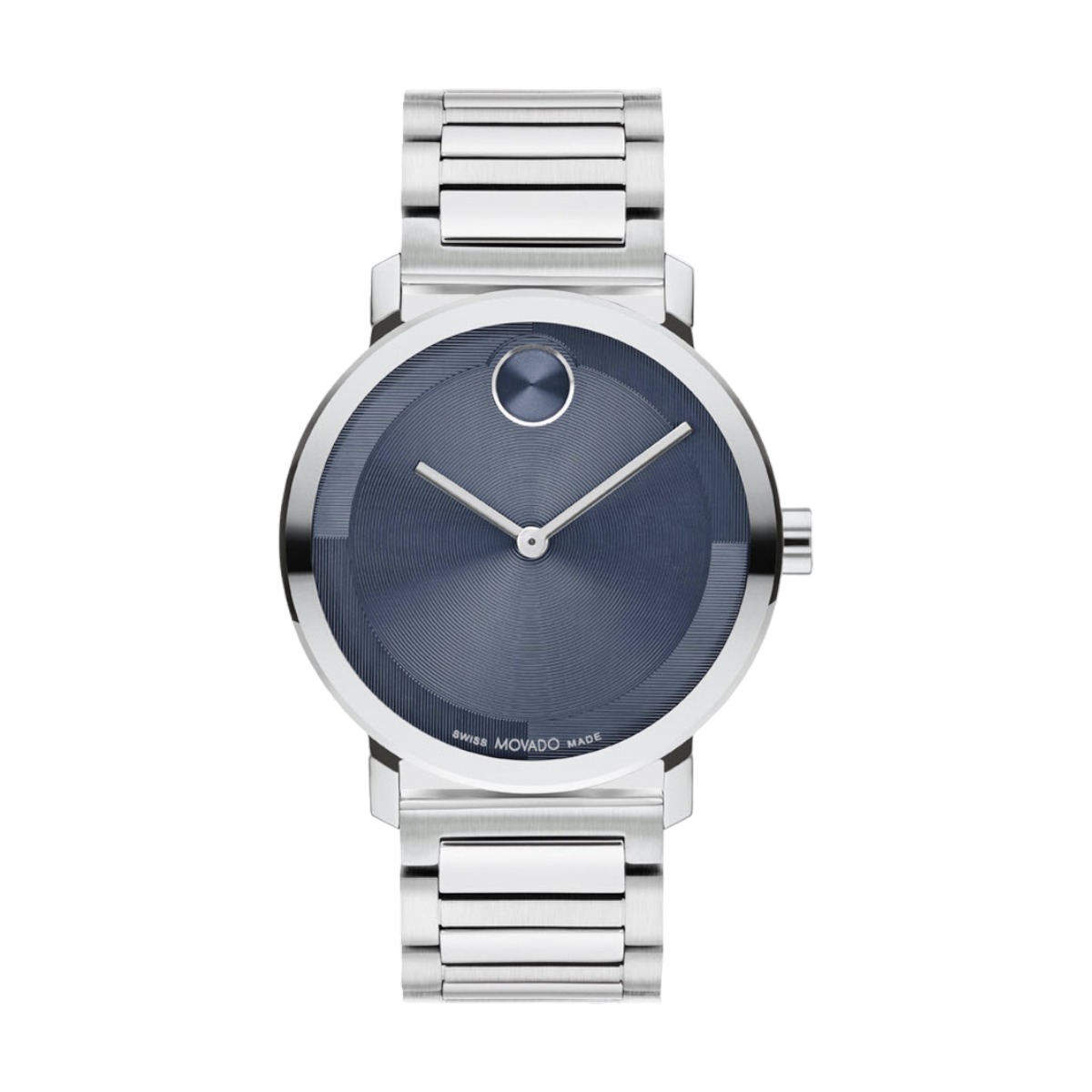 Movado Bold Evolution 2.0 40mm Watch, Dark Blue Dial