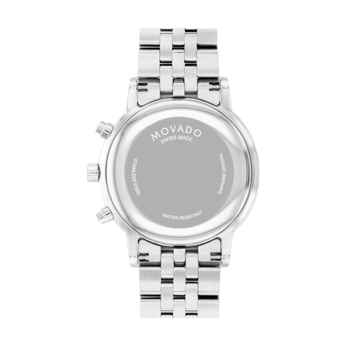 Movado Museum Classic Chronograph 42mm Watch, Black and Silver Tone Dial