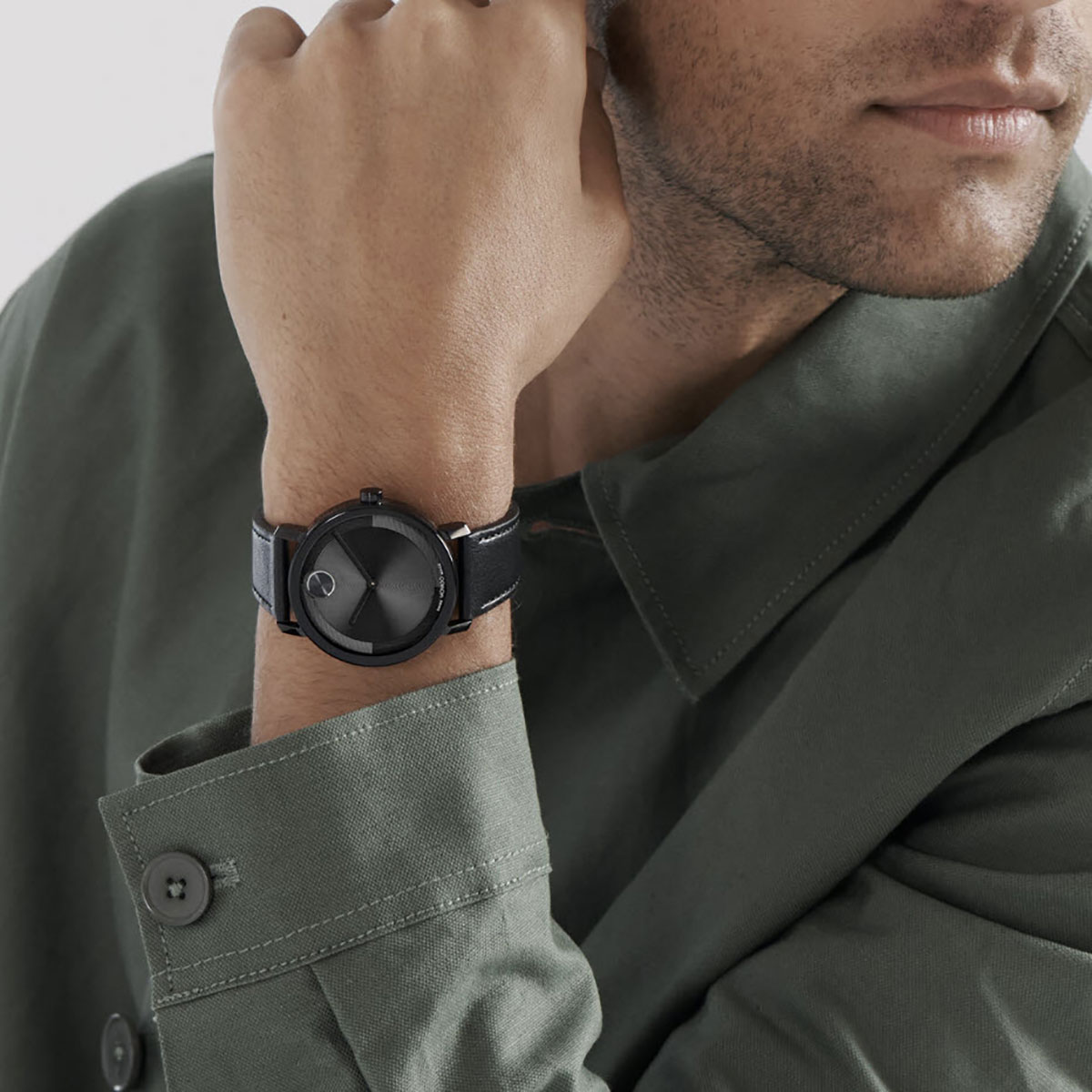 Movado Bold Evolution 2.0 40mm Watch, Black Dial