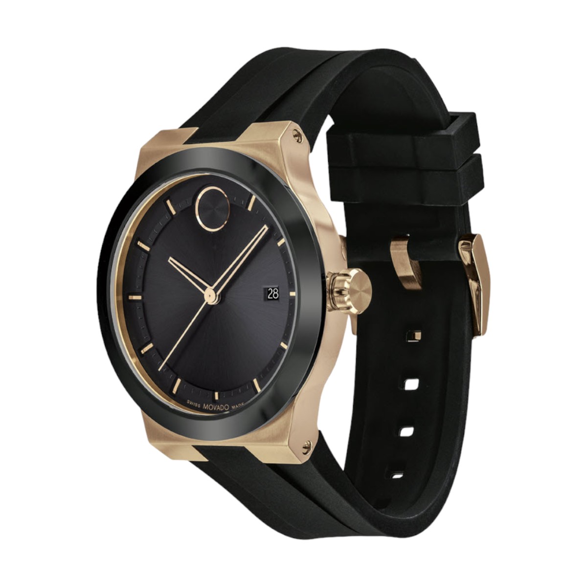 Movado Bold Fusion 42mm Men's Watch, Black Tone Dial