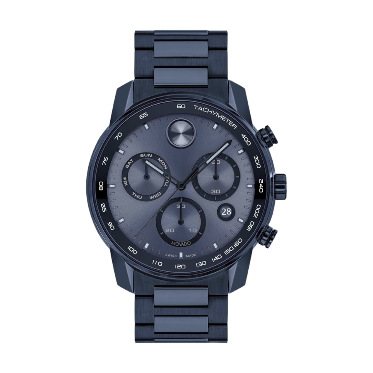 Movado Bold Verso 44mm Men's Watch, Blue Dial | 3600868 | Borsheims