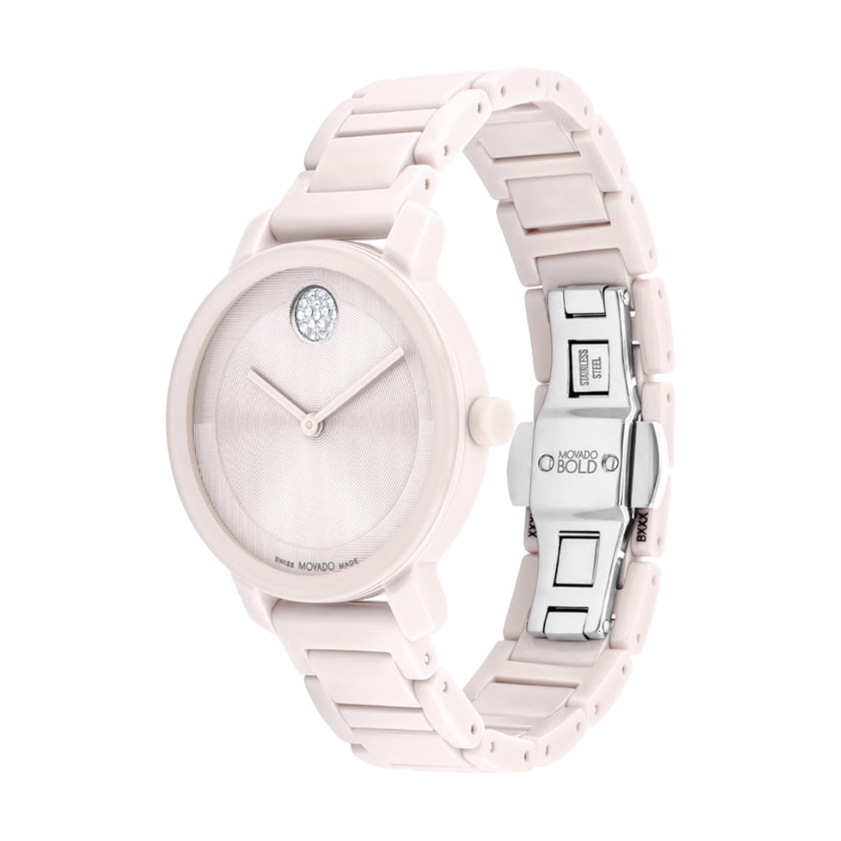 Bold Evolution 2.0 34mm Women's Watch, Blush Pink Dial