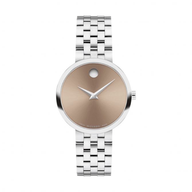 Museum Classic 29.5mm Women's Watch, Clay Color Dial