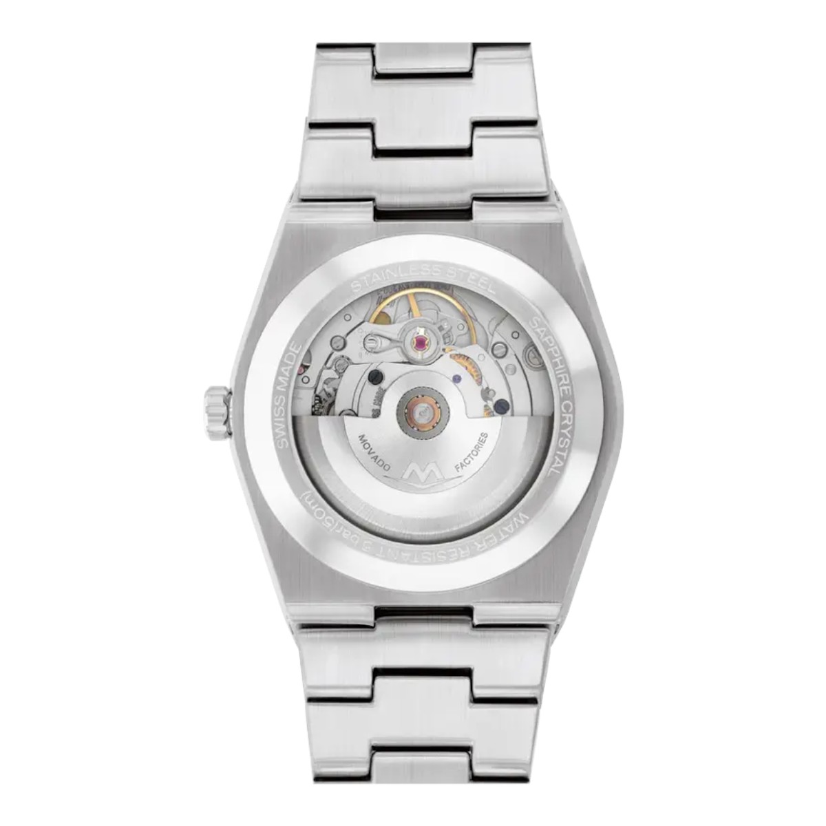 Movado Bold Quest Automatic 39mm Men's Watch, Black Dial