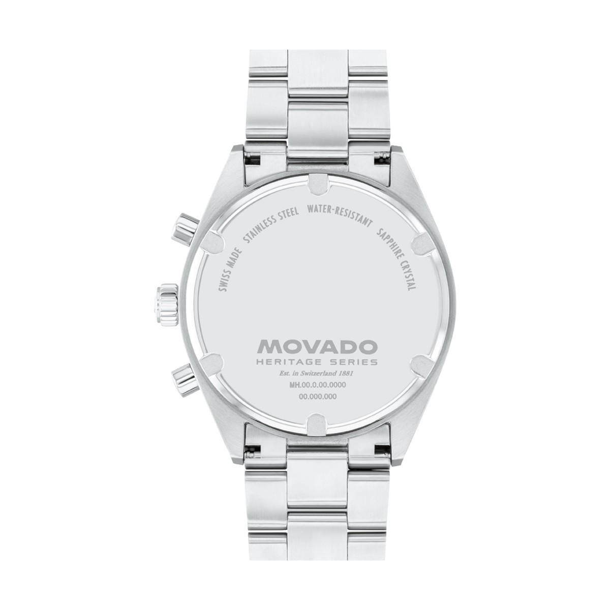 Movado Heritage Series Datron 41mm Men's Watch, Ivory Dial