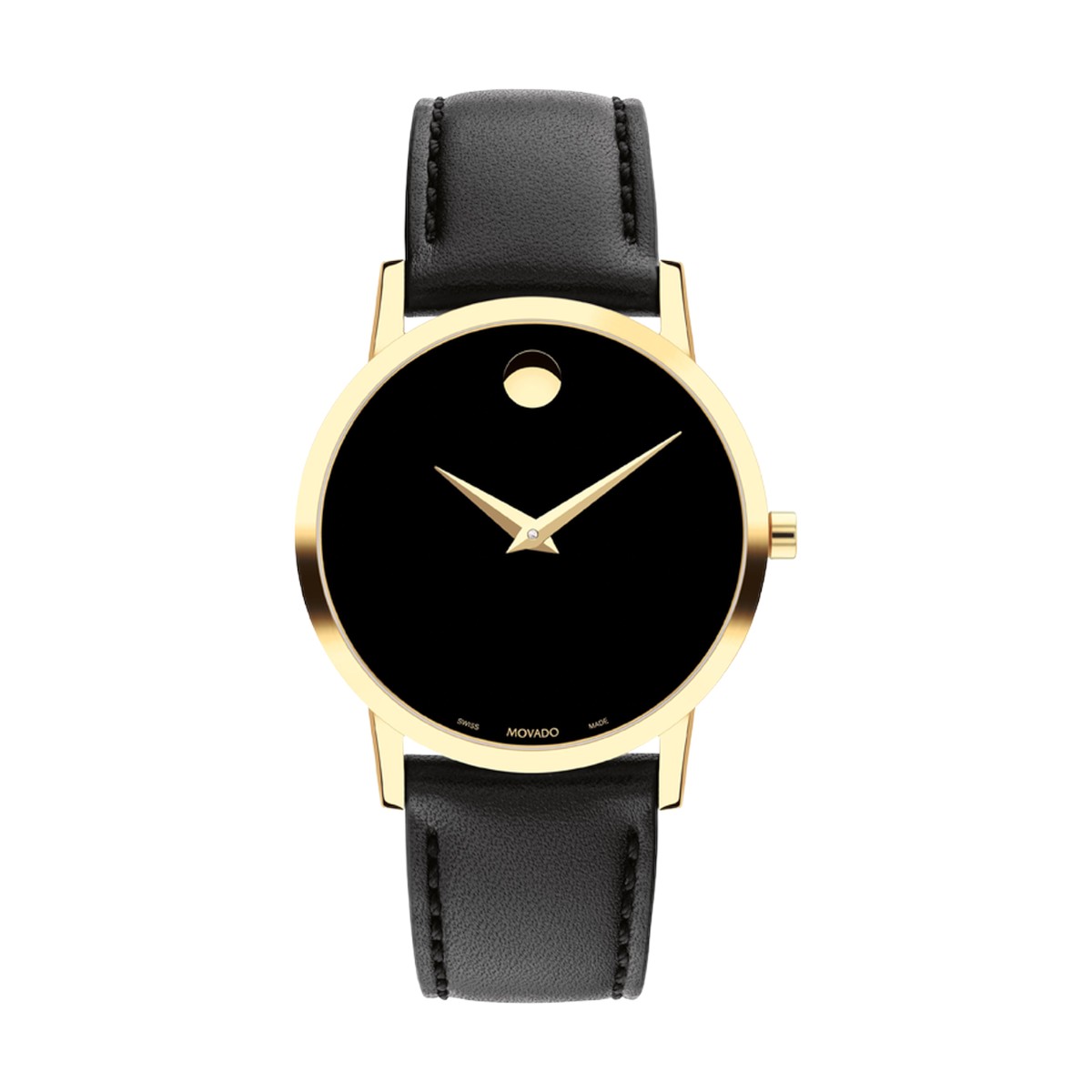 Movado Classic 33mm Women's Watch, Black Dial