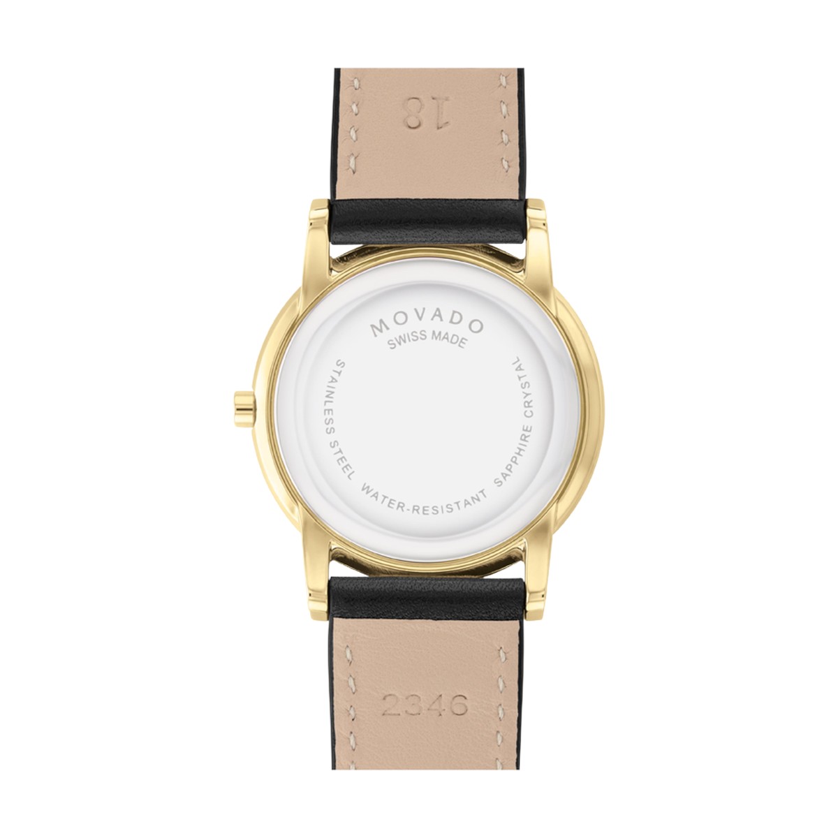 Movado Classic 33mm Women's Watch, Black Dial