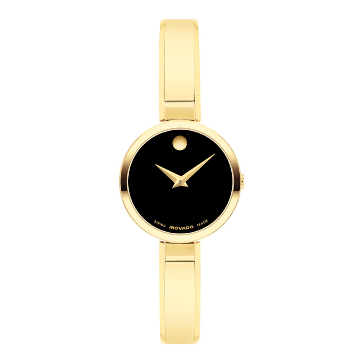 Movado Moda 24mm Women's Watch, Black Dial