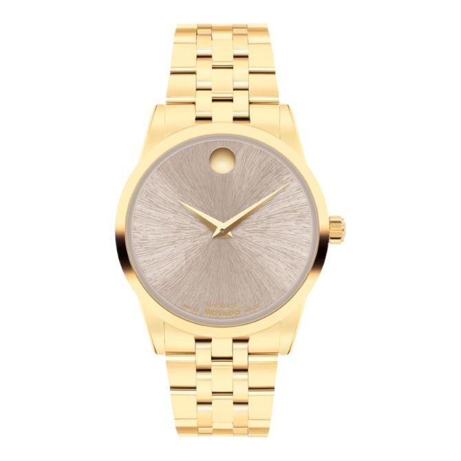 Movado Museum Classic Automatic 33mm Women's Watch, Grey Dial