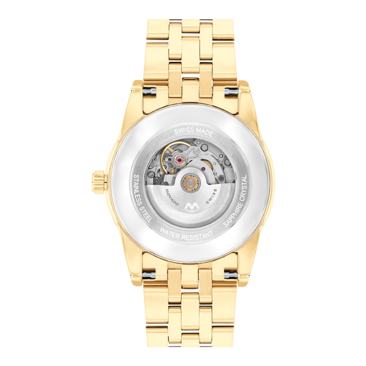 Movado Museum Classic Automatic 33mm Women's Watch, Grey Dial