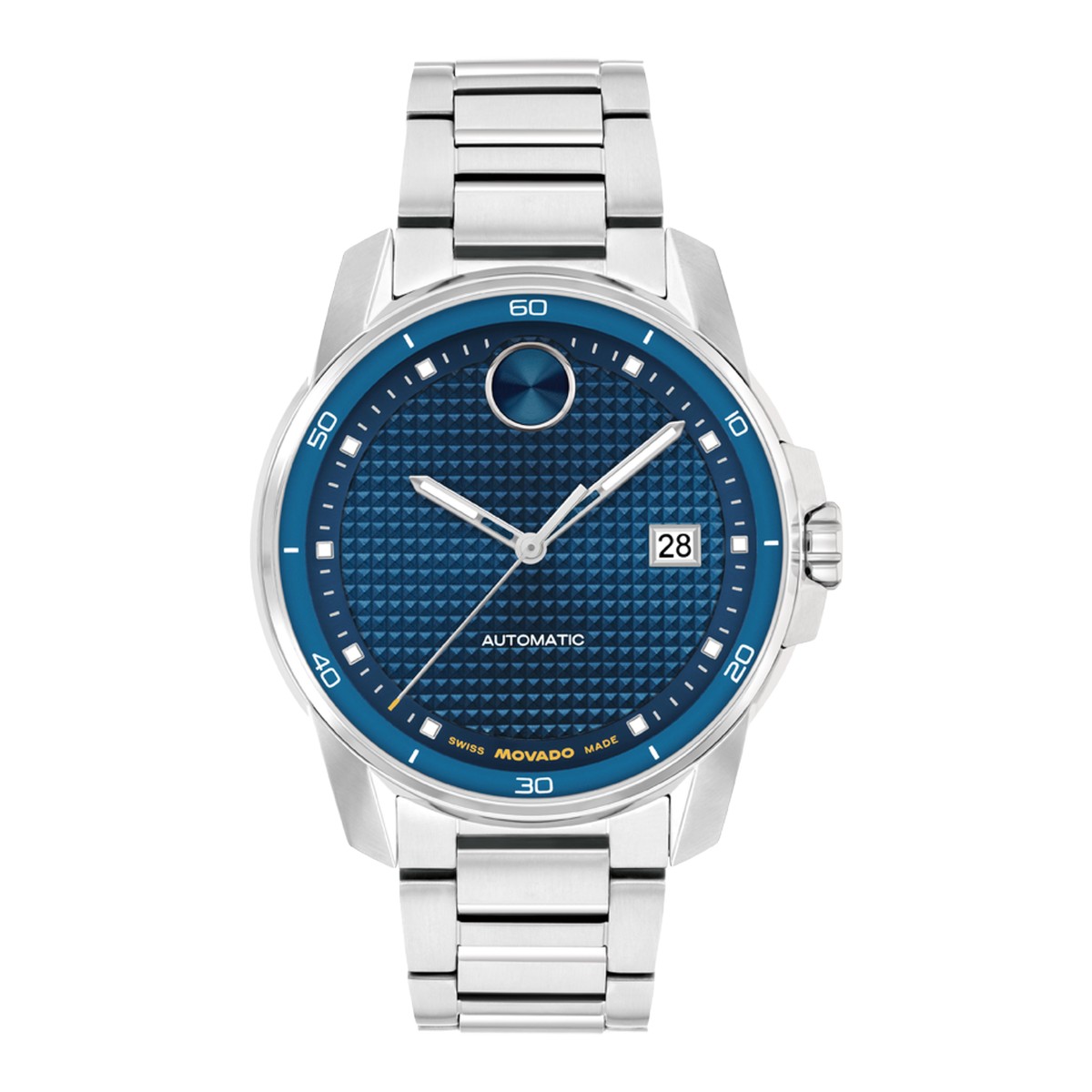 Movado BOLD Verso Automatic 41mm Men's Watch, Blue Dial