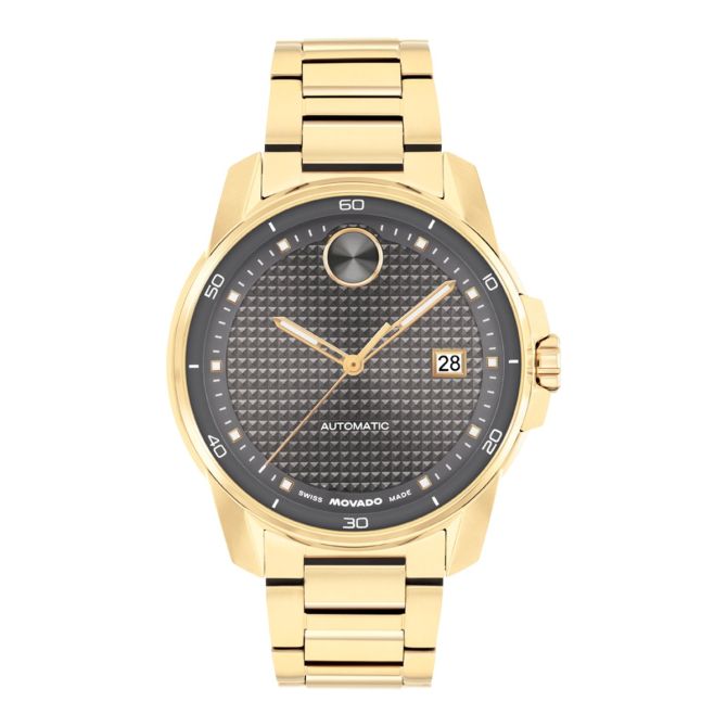 Movado BOLD Verso Automatic 41mm Men's Watch, Grey Dial