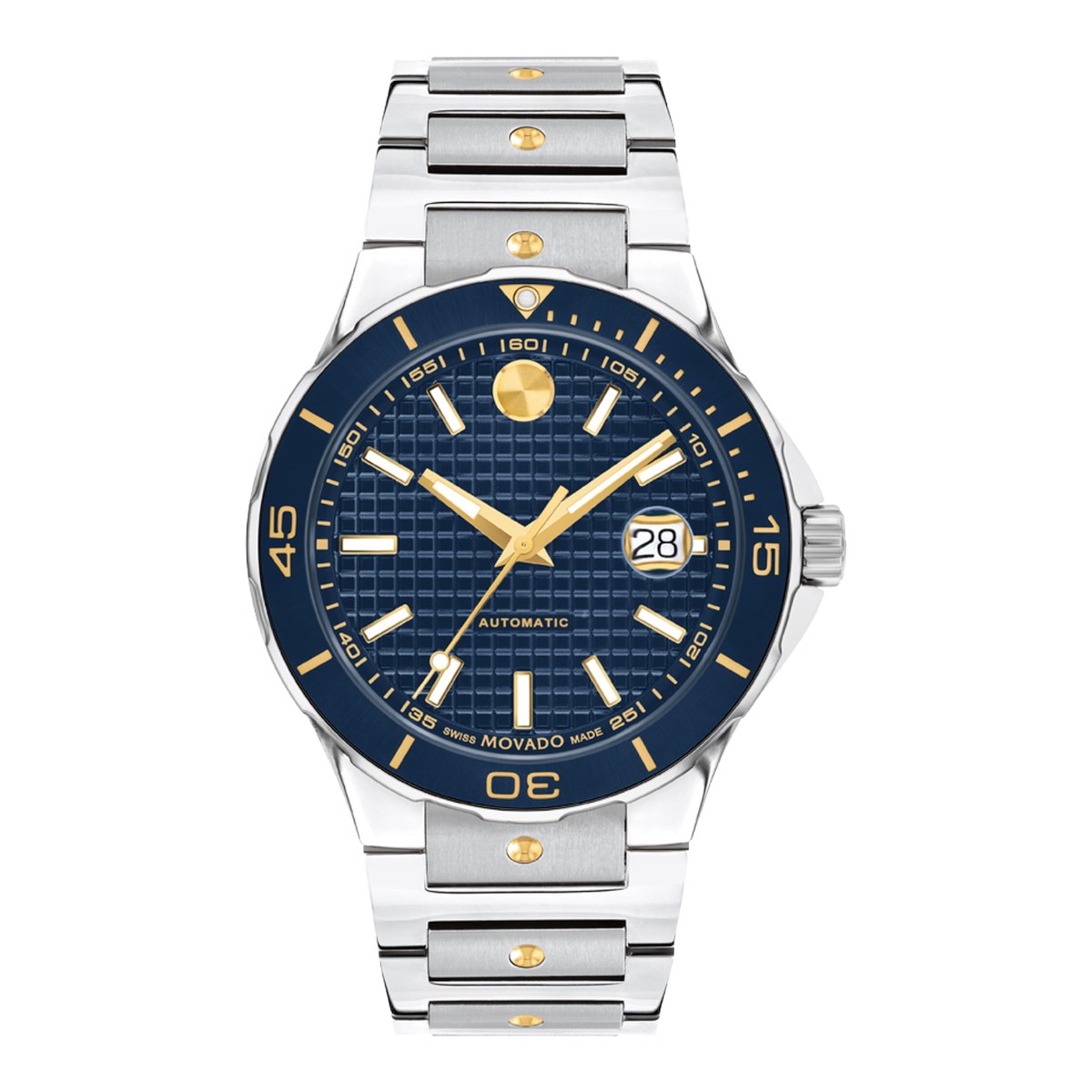 Movado SE Diver Automatic 43mm Men's Watch, Blue Dial