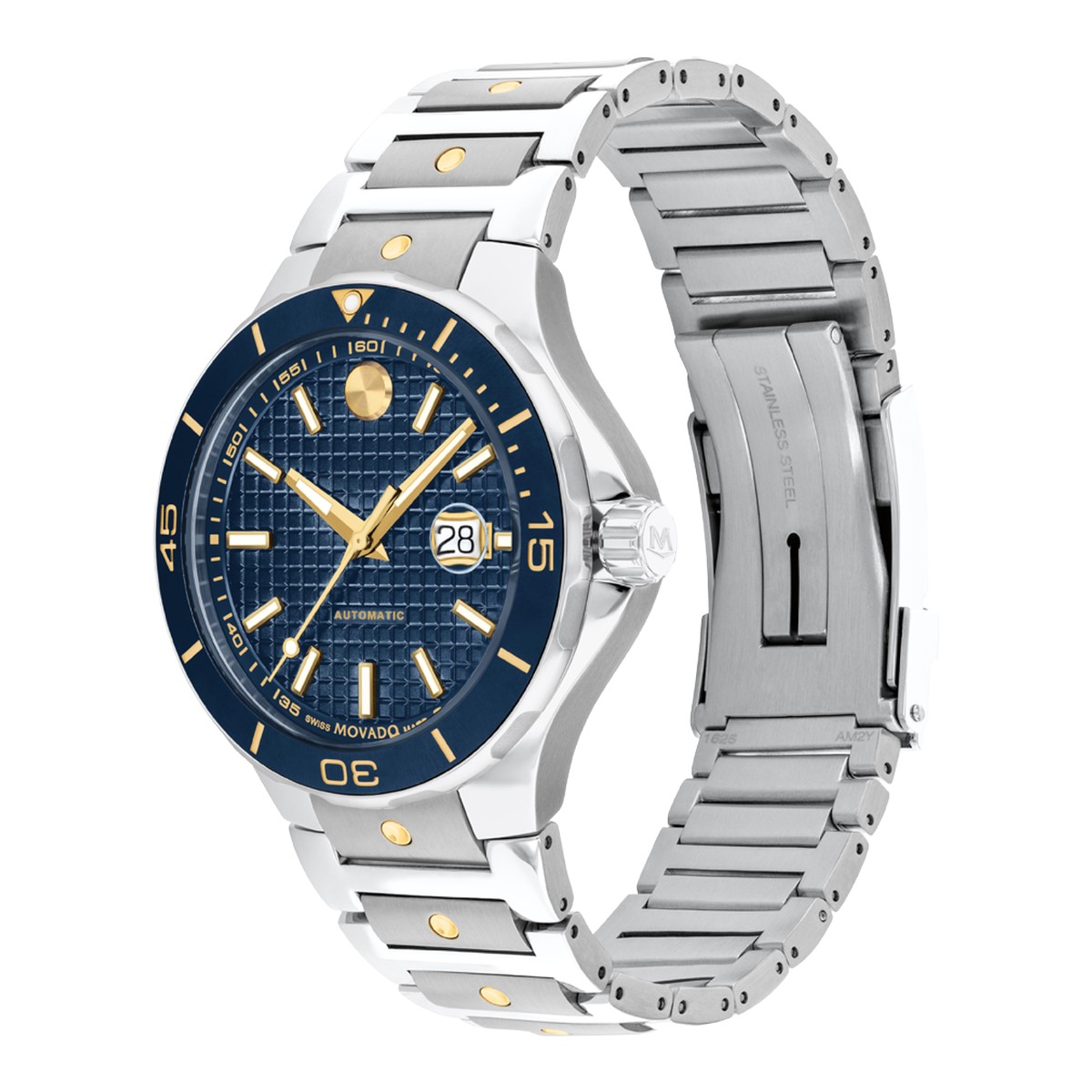 Movado SE Diver Automatic 43mm Men's Watch, Blue Dial