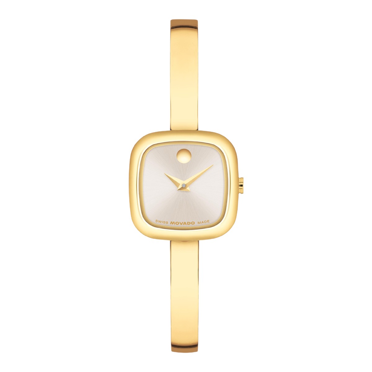 Movado Museum Bangle 21.5mm Women's Watch, Champagne Dial
