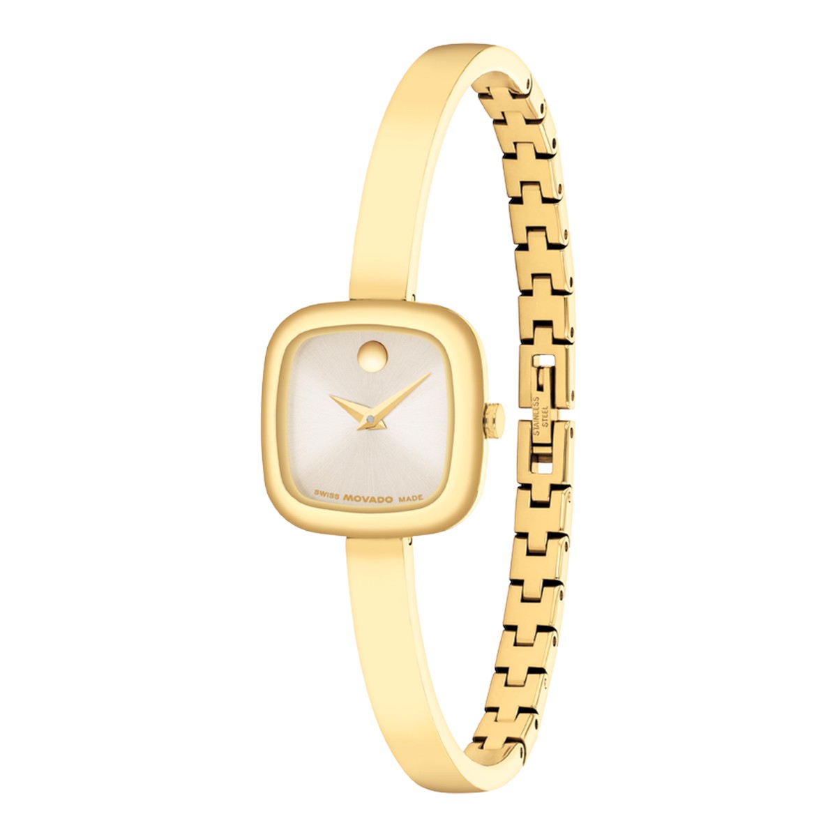 Movado Museum Bangle 21.5mm Women's Watch, Champagne Dial