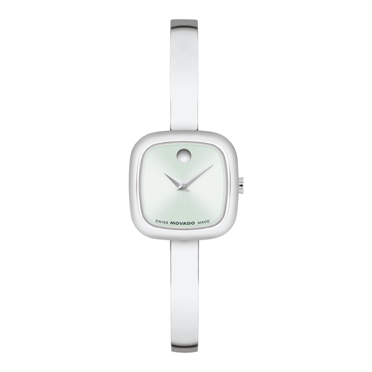 Movado Museum Bangle 21.5mm Women's Watch, Green Dial