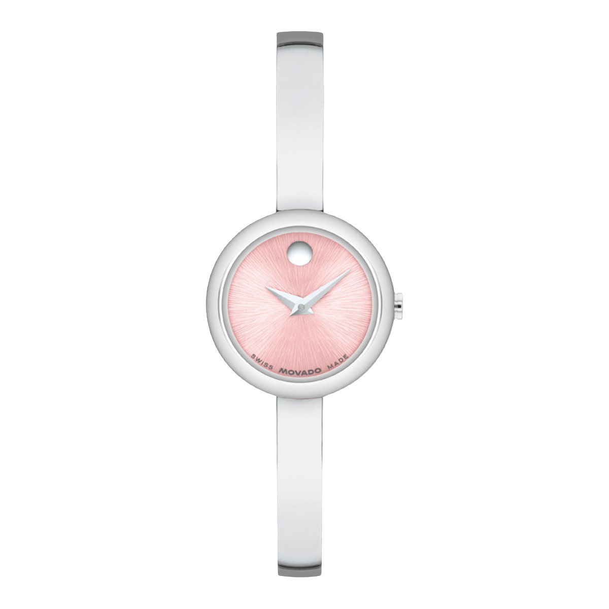 Movado Museum Bangle 21.5mm  Watch, Blush Dial