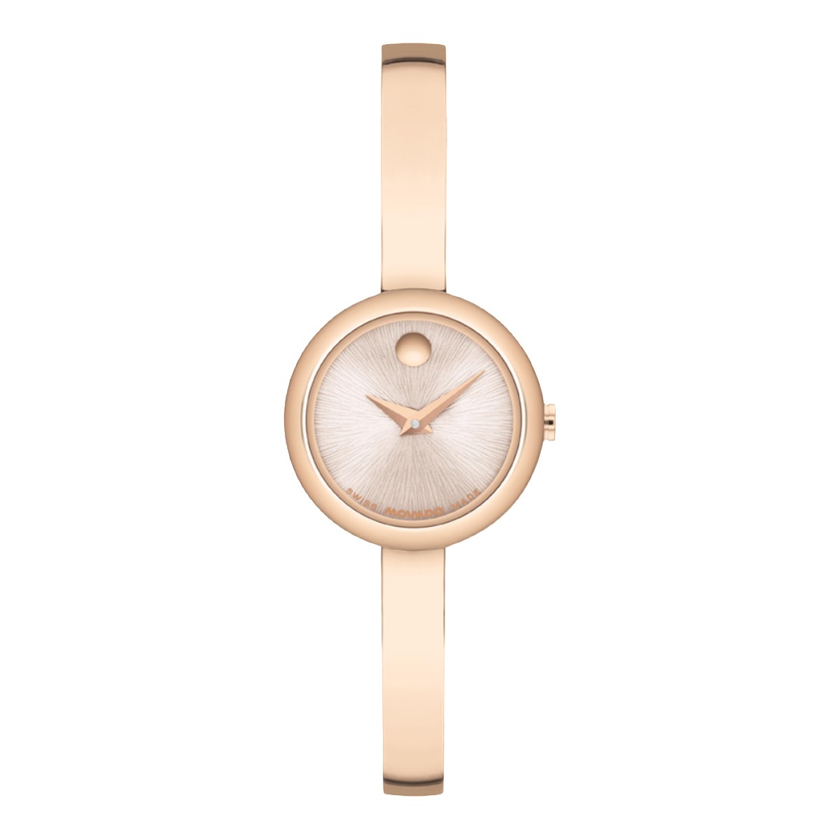 Movado Museum Bangle 21.5mm Women's Watch, Grey Dial