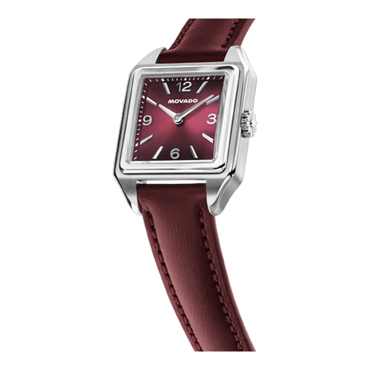 Movado Heritage 1917 25mm x 34.10mm Watch, Cherry Ombre Dial