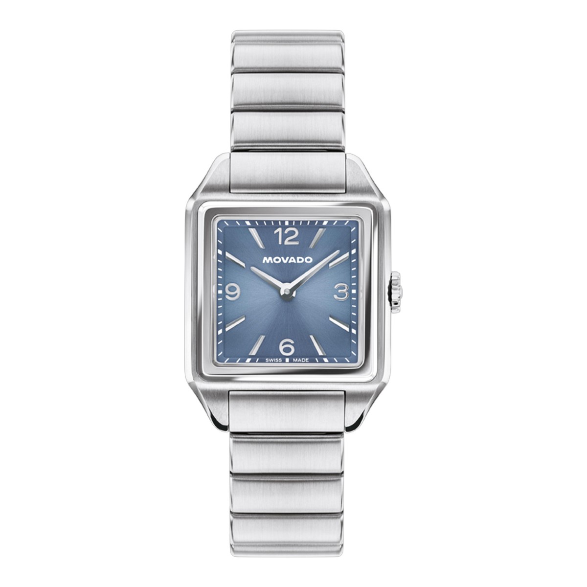 Movado Heritage 1917 25mm x 34.10mm Watch, Cool Blue Ombre Dial