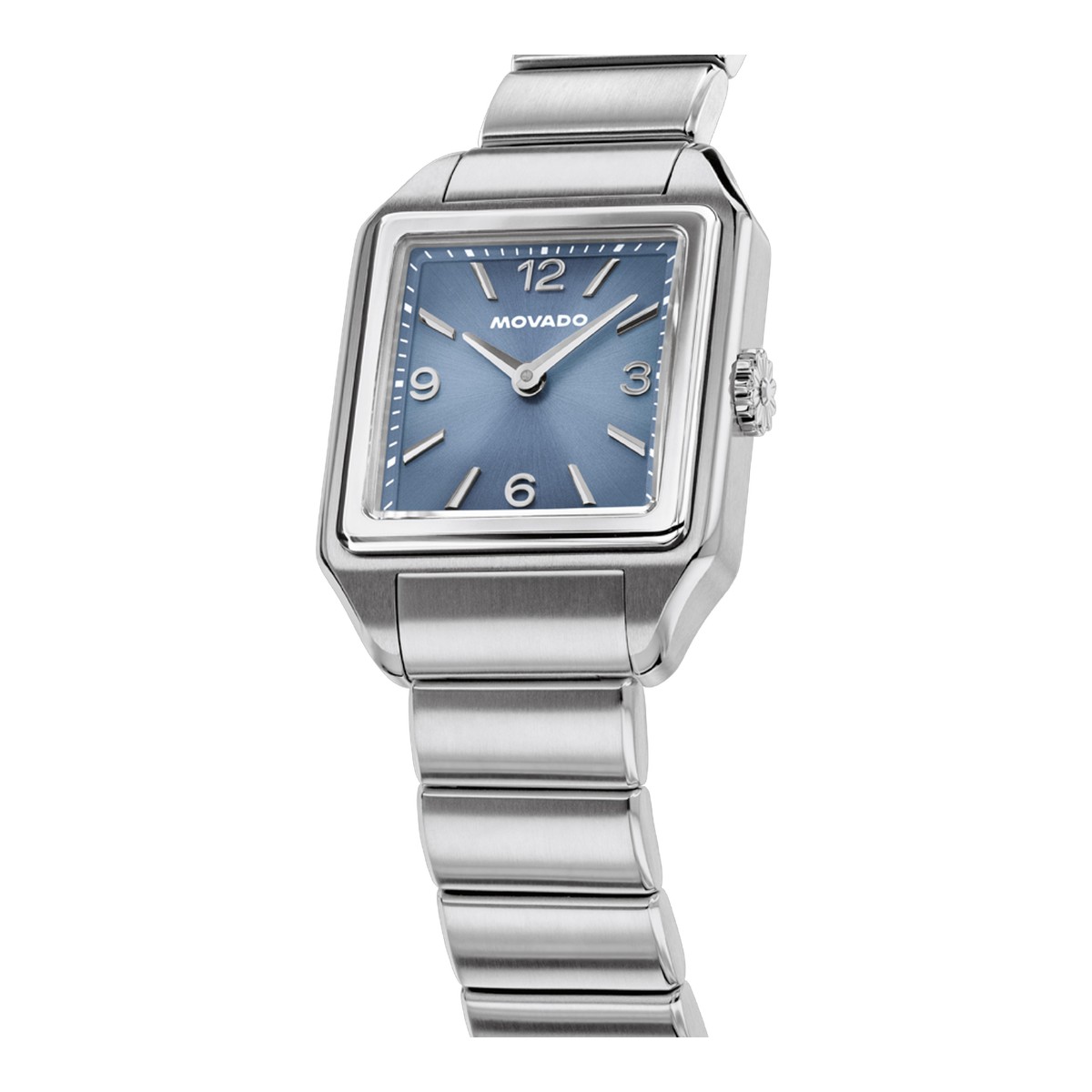 Movado Heritage 1917 25mm x 34.10mm Watch, Cool Blue Ombre Dial