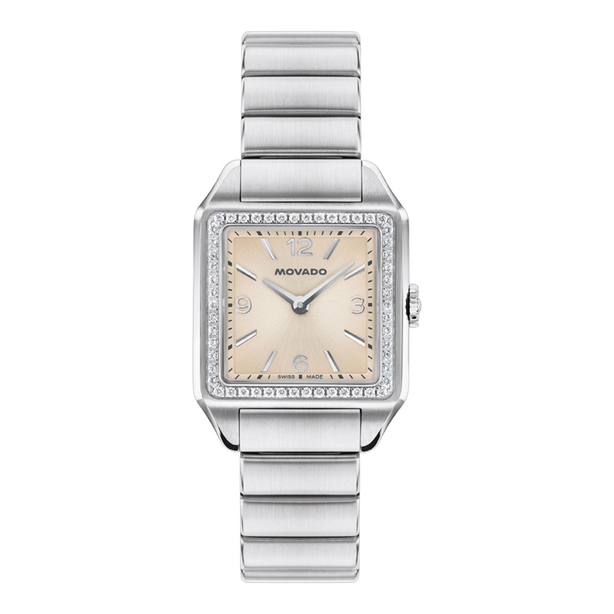 Movado Heritage 1917 25mm x 34.10mm Watch, Champagne Ombre Dial