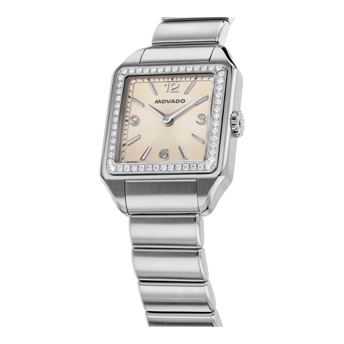 Movado Heritage 1917 25mm x 34.10mm Watch, Champagne Ombre Dial