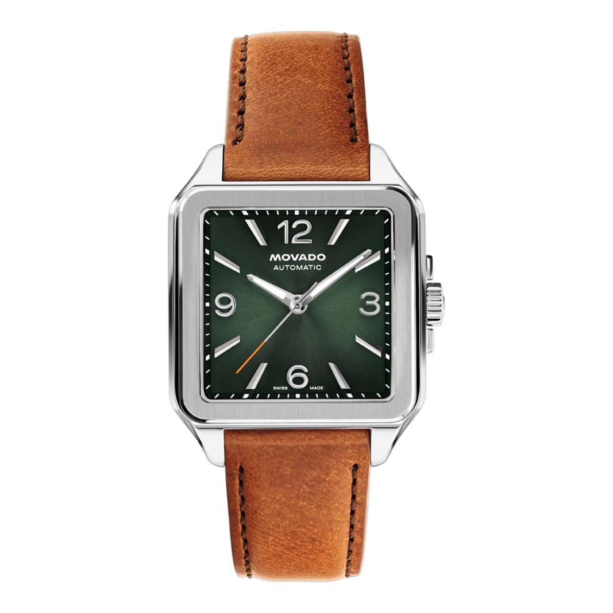 Movado Heritage 1917 35mm x 45.20mm Watch, Green Ombre Dial