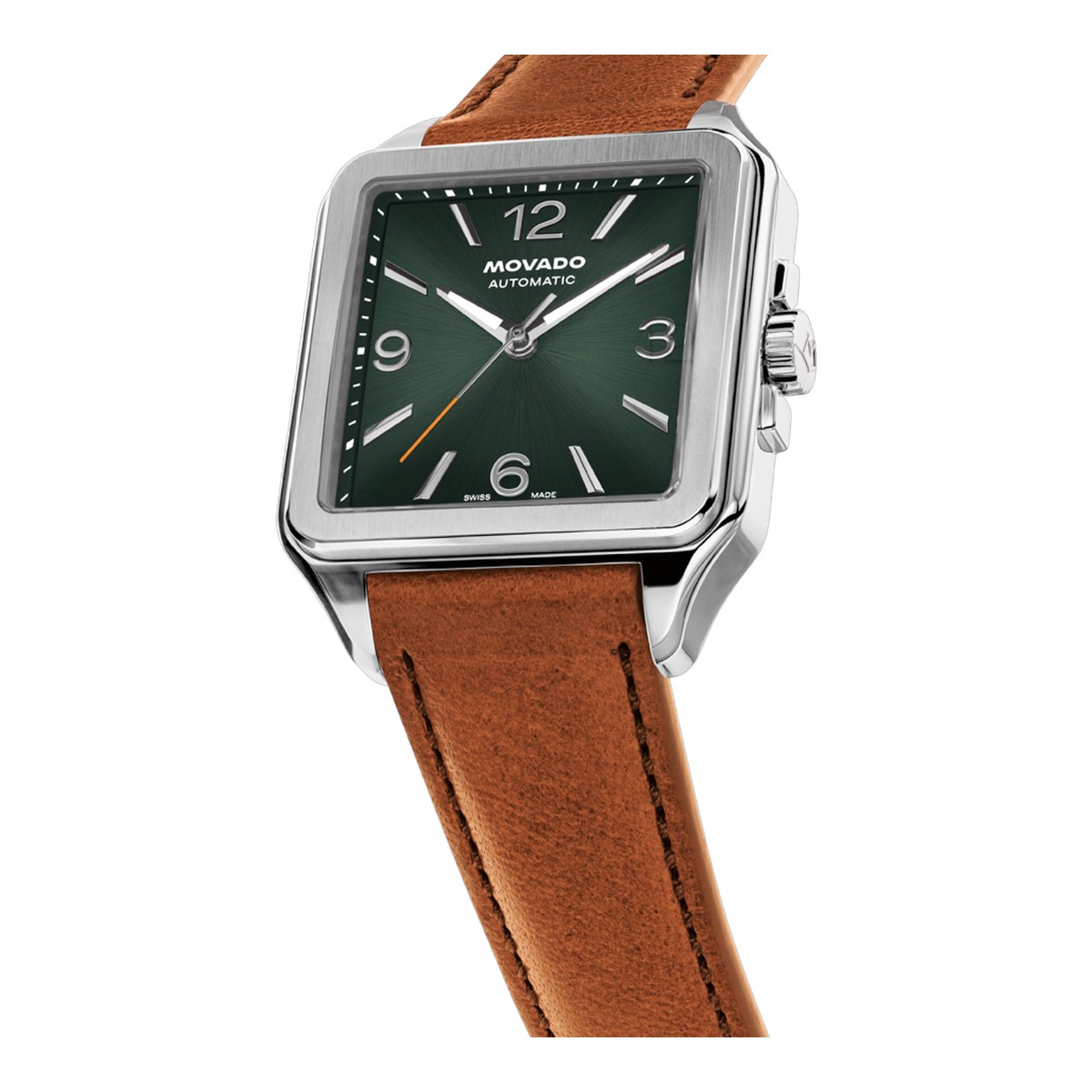 Movado Heritage 1917 35mm x 45.20mm Watch, Green Ombre Dial