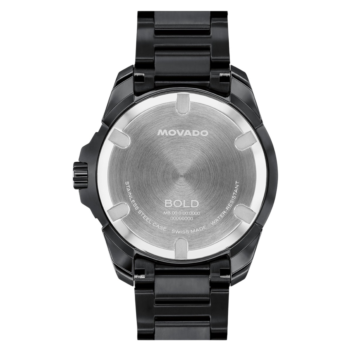 Movado BOLD Verso S 42mm Men's Watch, Black Sunray Dial