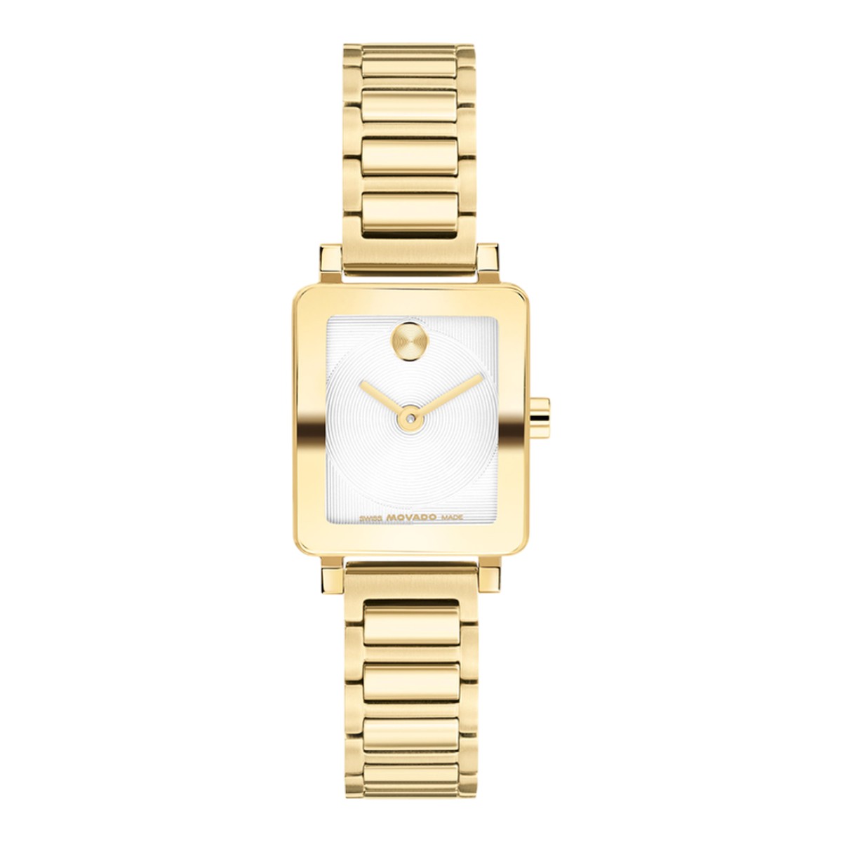 Movado BOLD Evolution 2.0 Mini 20mm x 23mm Women's Watch, White Dial