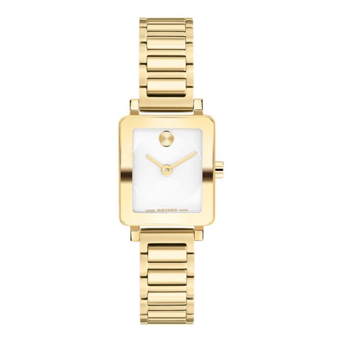 Movado BOLD Evolution 2.0 Mini 20mm x 23mm Women's Watch, White Dial