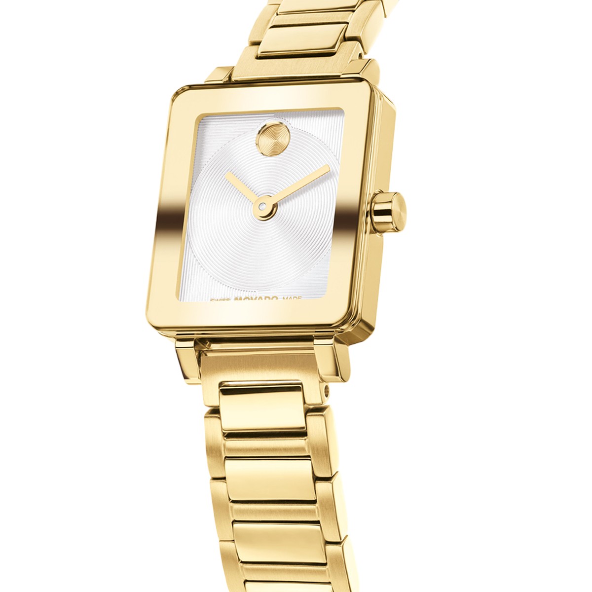 Movado BOLD Evolution 2.0 Mini 20mm x 23mm Women's Watch, White Dial