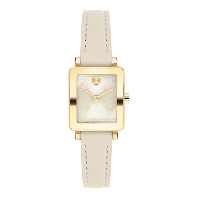 Movado BOLD Evolution 2.0 Mini 20mm x 23mm Women's Watch, Champagne Dial