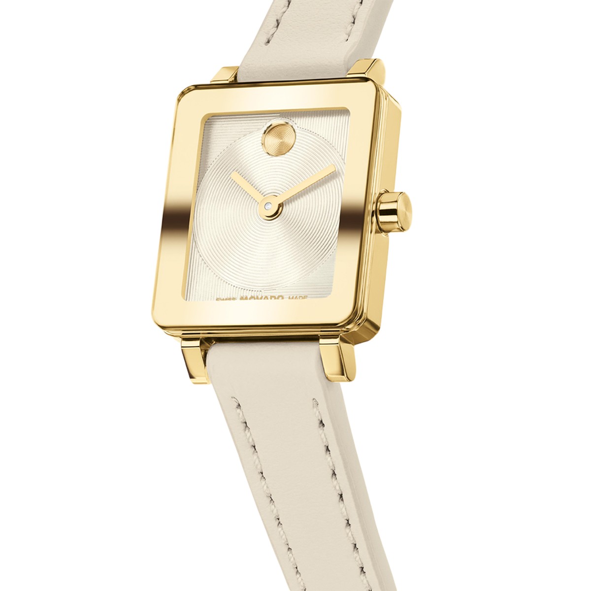 Movado BOLD Evolution 2.0 Mini 20mm x 23mm Women's Watch, Champagne Dial
