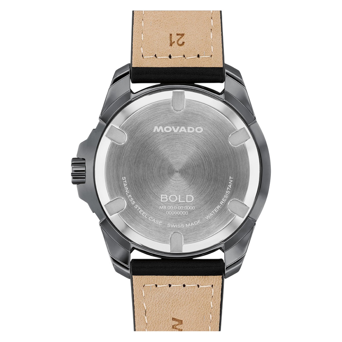 Movado BOLD Verso S 42mm Men's Watch, Grey Dial