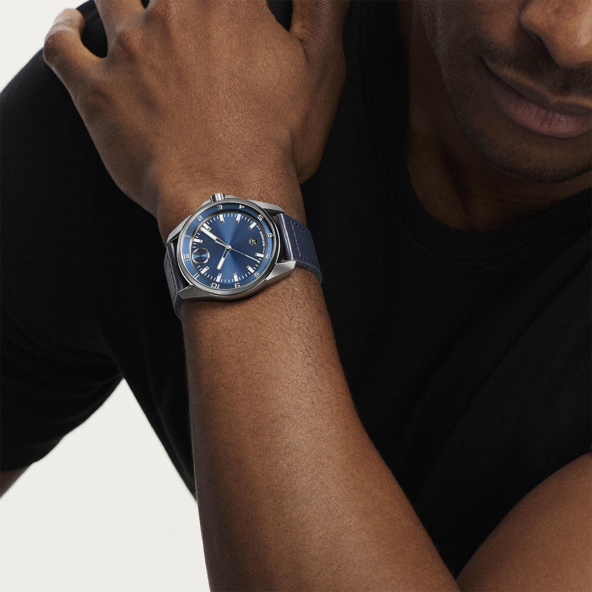 Movado BOLD Verso S 42mm Men's Watch, Blue Dial
