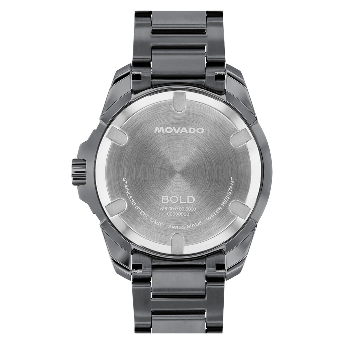 Movado BOLD Verso S 42mm Men's Watch, Grey Sunray Dial
