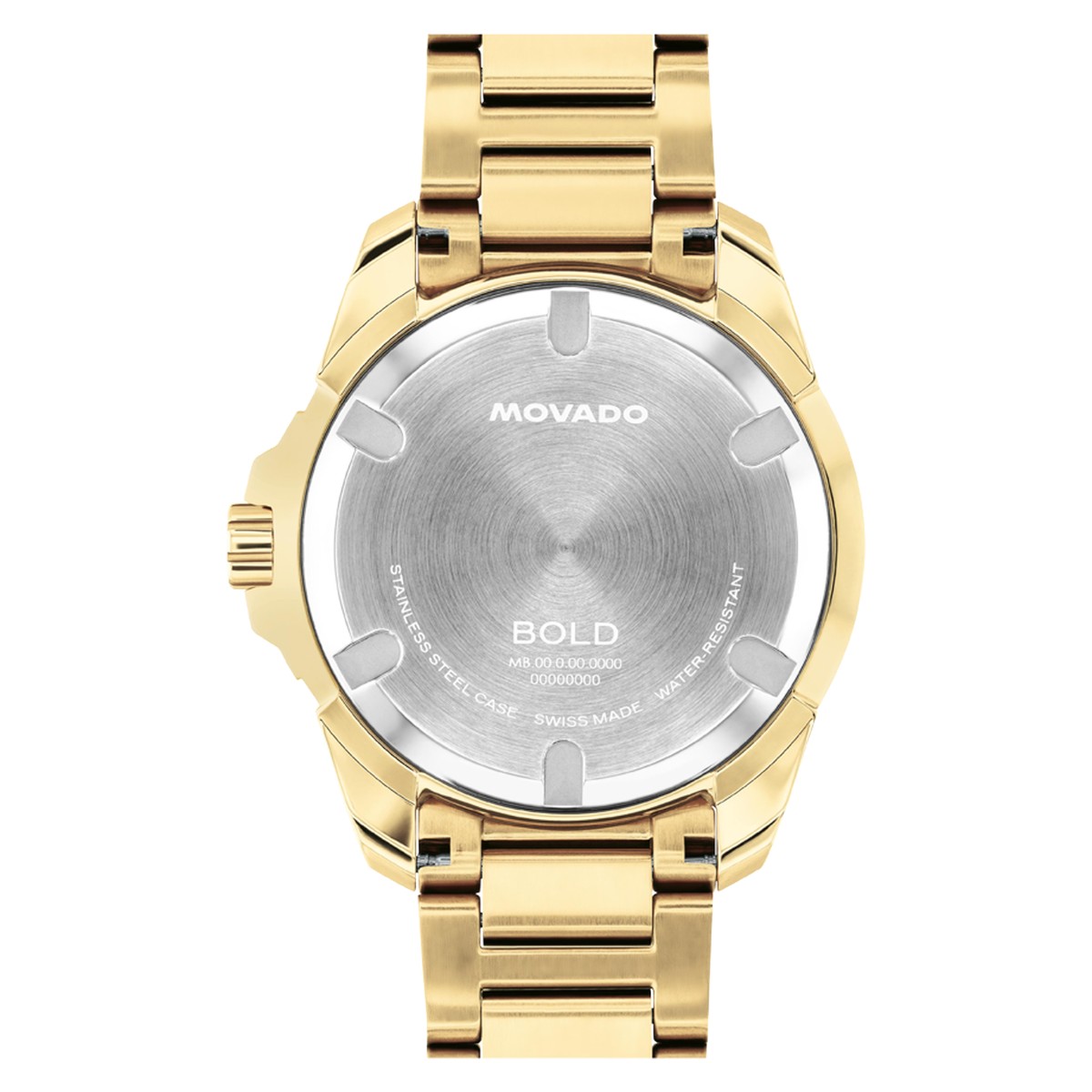 Movado BOLD Verso S 42mm Men's Watch, Gold Dial