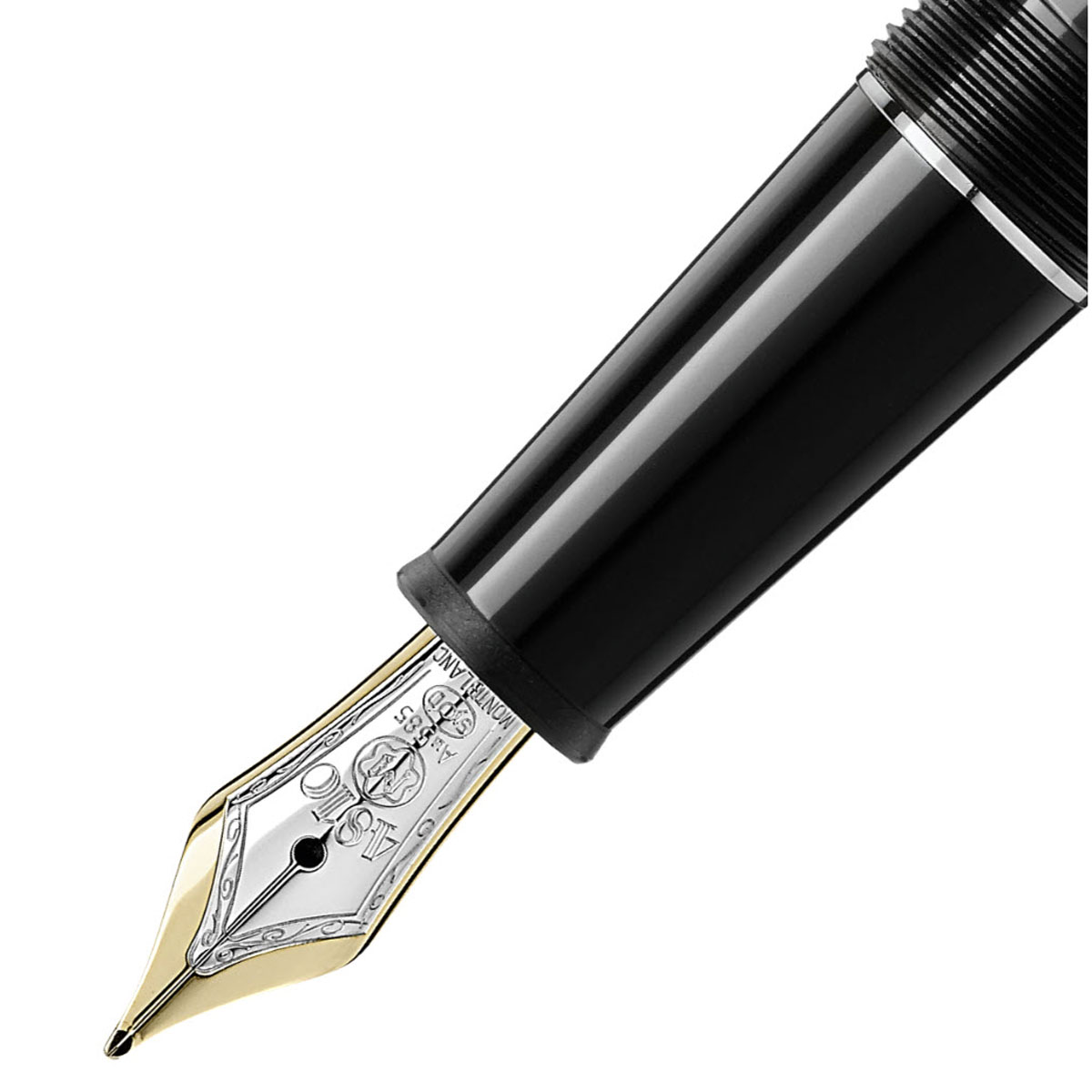 Montblanc Meisterstuck Platinum Coated Fountain Pen, Classique