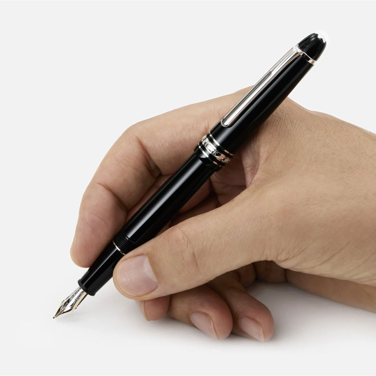 Montblanc Meisterstuck Platinum Coated Fountain Pen, Classique