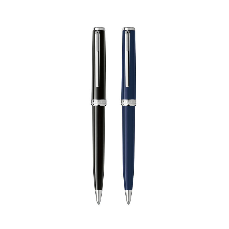 Montblanc Ballpoint Pix Black & Blue Pens, Set of 2