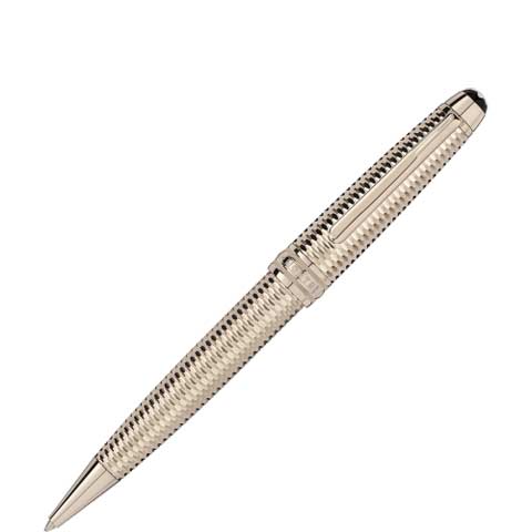 Montblanc Meisterstuck Geometry Solitaire Champagne Gold Midsize Ballpoint Pen