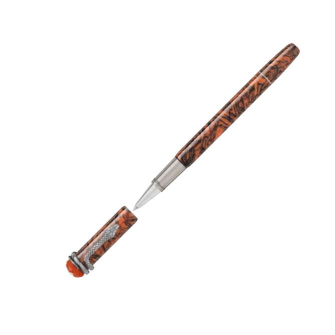 Montblanc Heritage Serpent Marble Special Edition Rollerball, Rouge et Noir