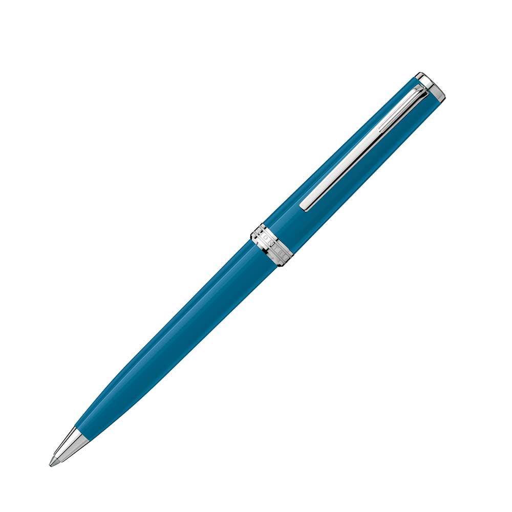 Montblanc PIX Petrol Blue Ballpoint Pen 119351 Borsheims