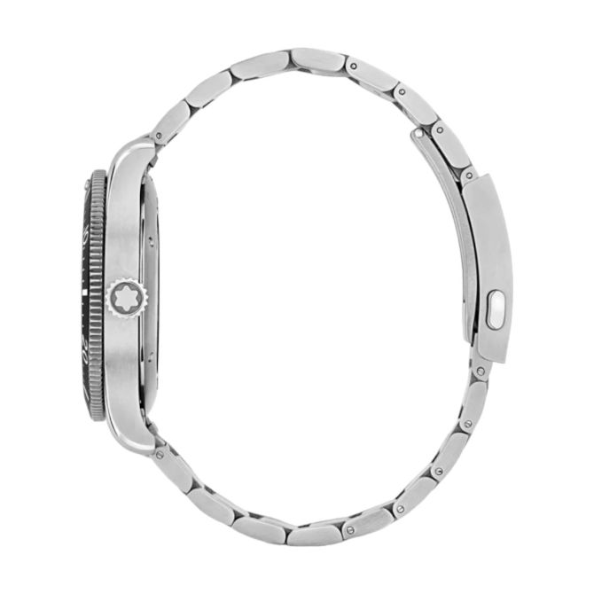 Montblanc Iced Sea Automatic Date Men's Watch, Burgundy Glacier